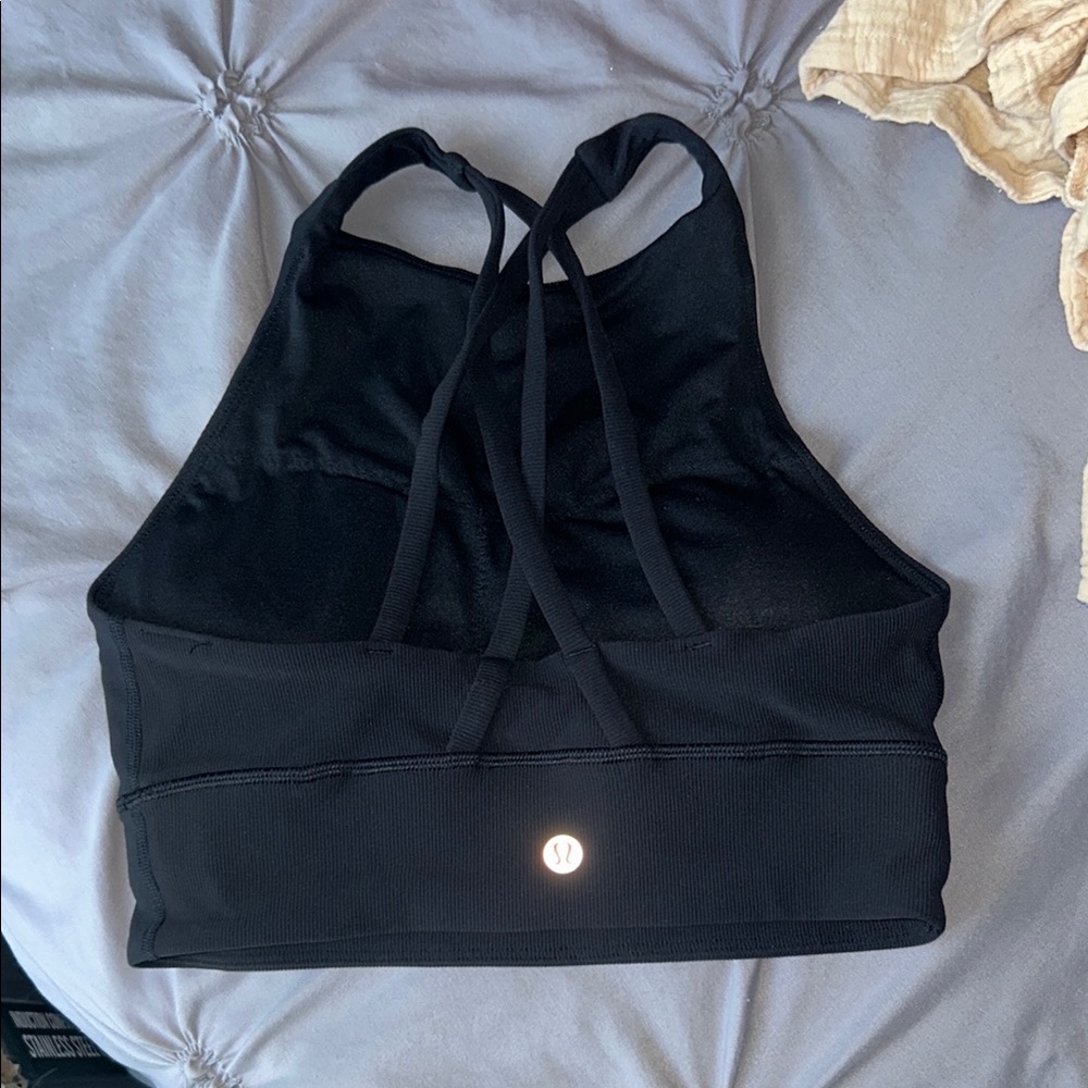 lululemon athletica Black Sports Bra